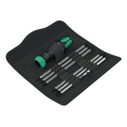 Wera Kraftform Kompakt Vario RA Tournevis multi-embouts Tournevis plat