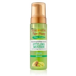 Creme of Nature Avocado Hair Mousse Honey and Avocado Collection 7 Oz