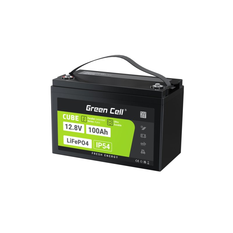 Green Cell LFPGC12V100AH UPS battery Lithium Iron Phosphate (LiFePO4) 12.8 V 100 Ah