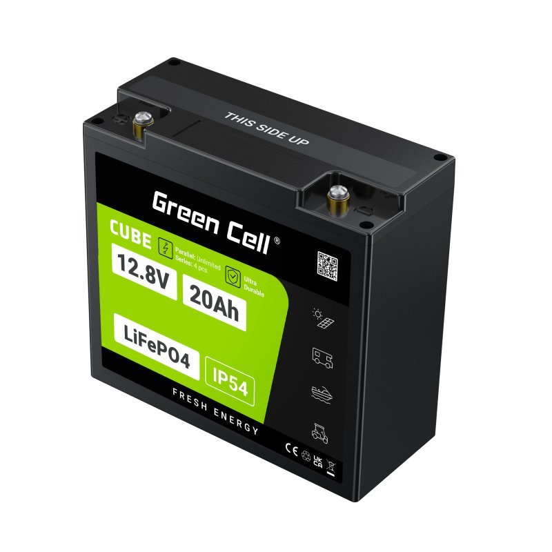 Green Cell LFPGC12V20AH UPS battery Lithium Iron Phosphate (LiFePO4) 12.8 V 20 Ah