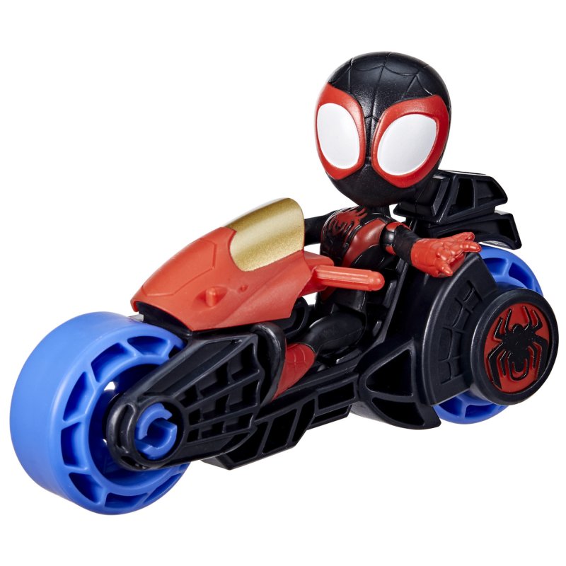 Marvel Spidey et ses Amis Extraordinaires Miles Morales : Spider-Man et moto
