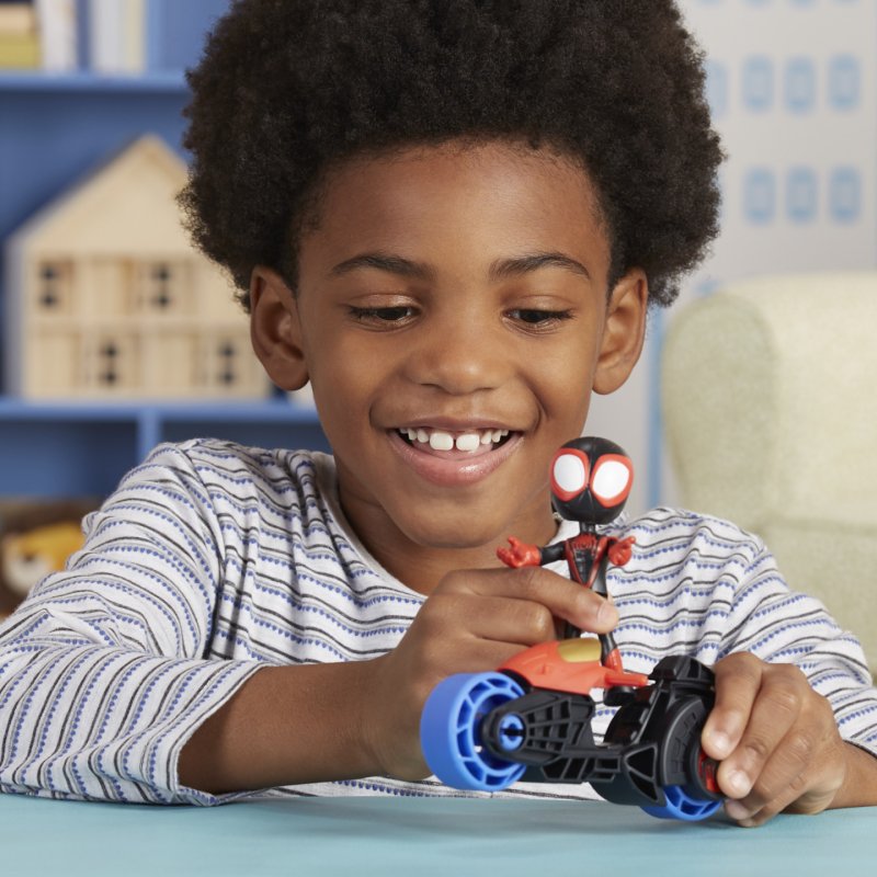 Marvel Spidey et ses Amis Extraordinaires Miles Morales : Spider-Man et moto