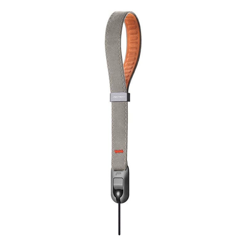 PGYTECH P-CB-297 sangle Caméra Numérique Aluminium, Microfibre, Nylon Marron, Gris
