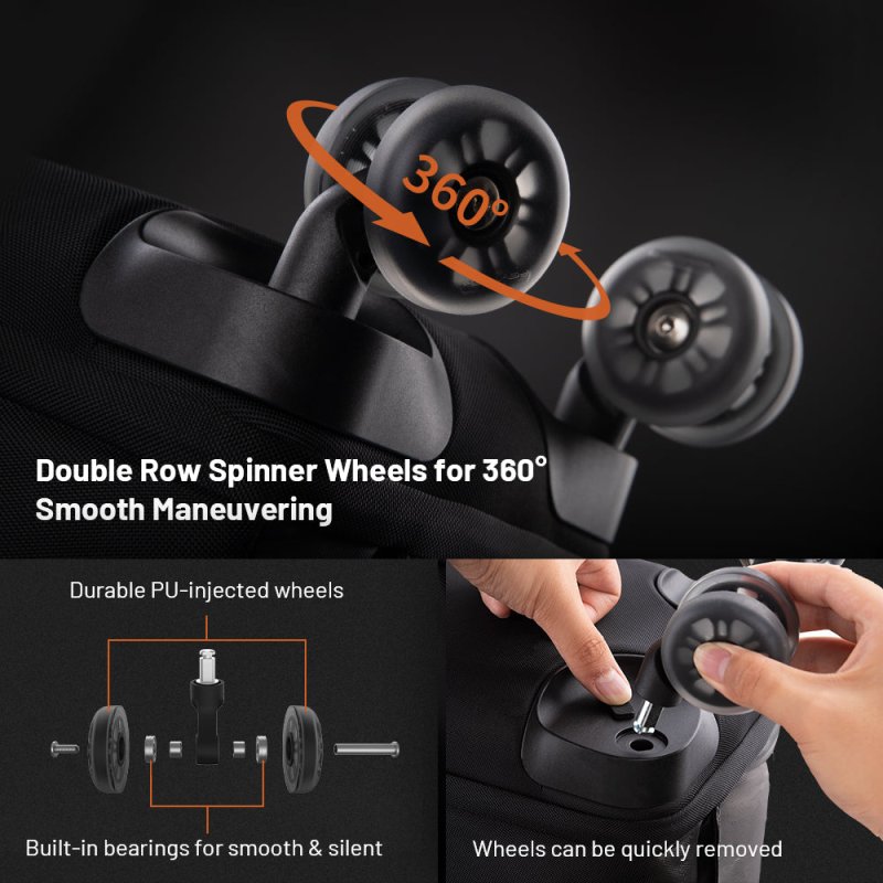 PGYTECH P-CB-180 camera case Backpack Black