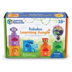 Learning Resources - Peekaboo Learning Jungle (LSP6815-SCA)