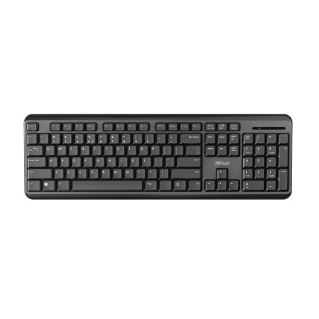 Trust TK-350 clavier Bureau RF sans fil QWERTZ Allemand Noir
