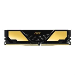DDR4 TEAMGROUP ELITE HEATSINK 16GB 3200 NEGRO / DORADO