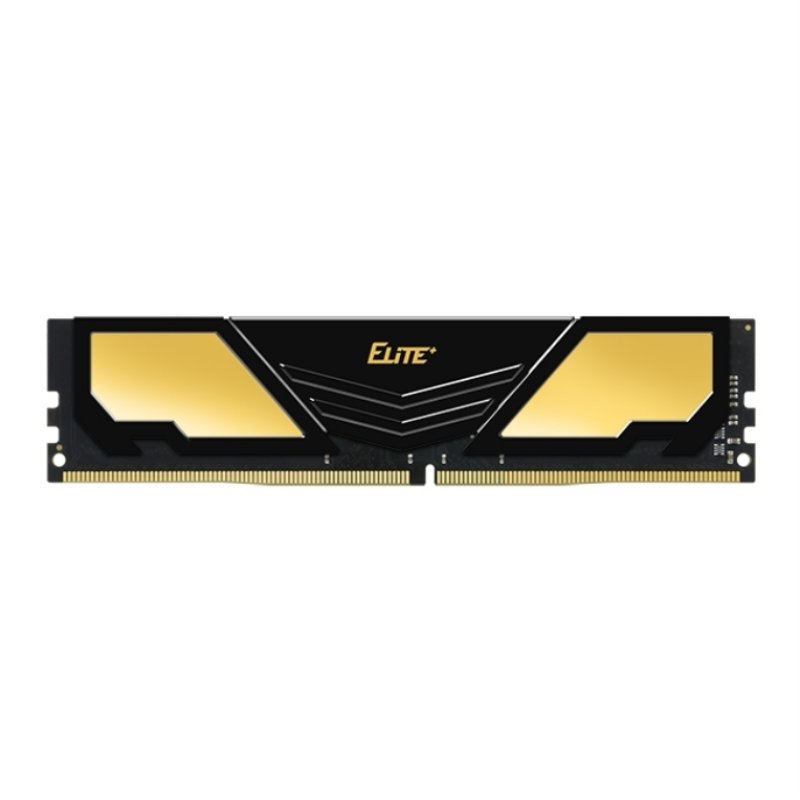 DDR4 TEAMGROUP ELITE HEATSINK 16GB 3200 NEGRO / DORADO