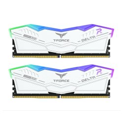 DDR5 TEAMGROUP T-FORCE DELTA RGB 16GB X2 6400 BLANCO