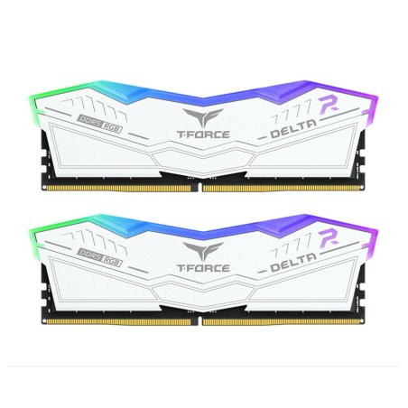 DDR5 TEAMGROUP T-FORCE DELTA RGB 16GB X2 6400 BLANCO