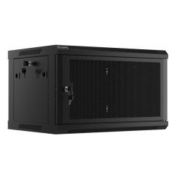 Lanberg WF01-6406-23B étagère 6U Rack monté sur le mur Noir