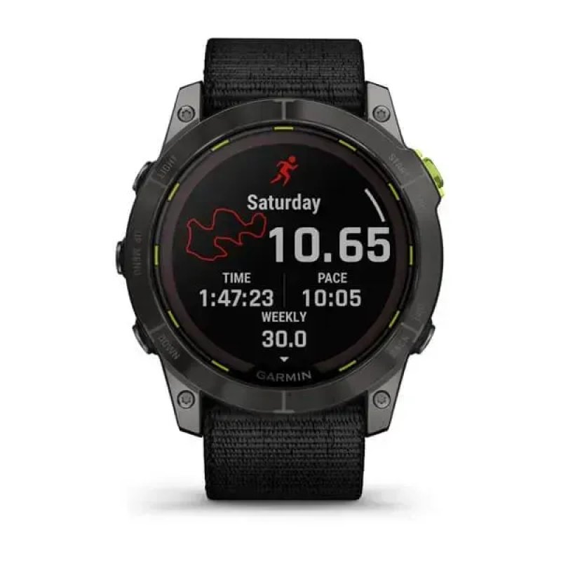 Garmin Enduro 2 3.56 cm (1.4") MIP 35 mm Digital 280 x 280 pixels Touchscreen Grey Wi-Fi GPS (satellite)