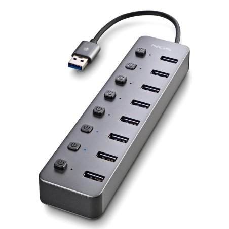 NGS HUB USB 3.0 DE 8 PORTS CHARGE 5V/3A