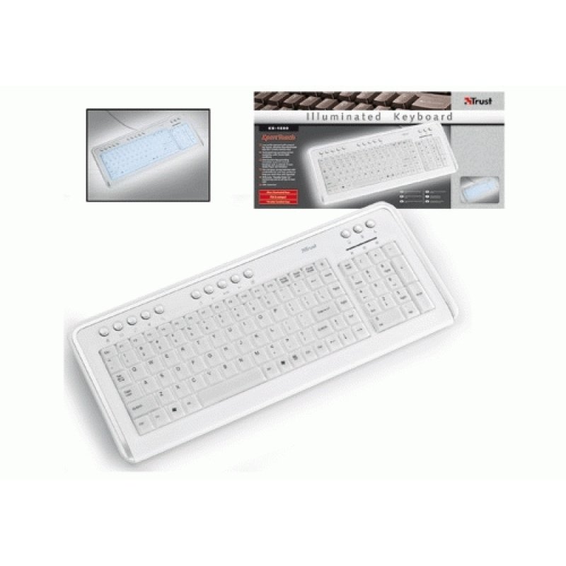 Trust Illuminated KB-1500 DE keyboard USB
