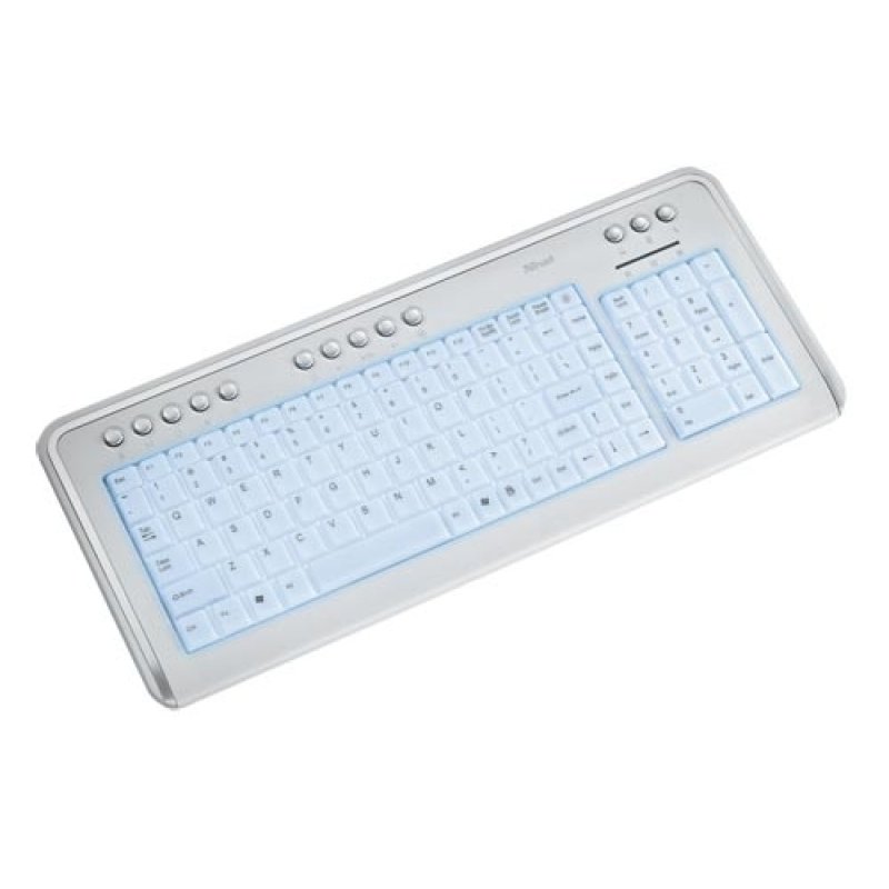 Trust Illuminated Keyboard KB-1500 DE clavier USB