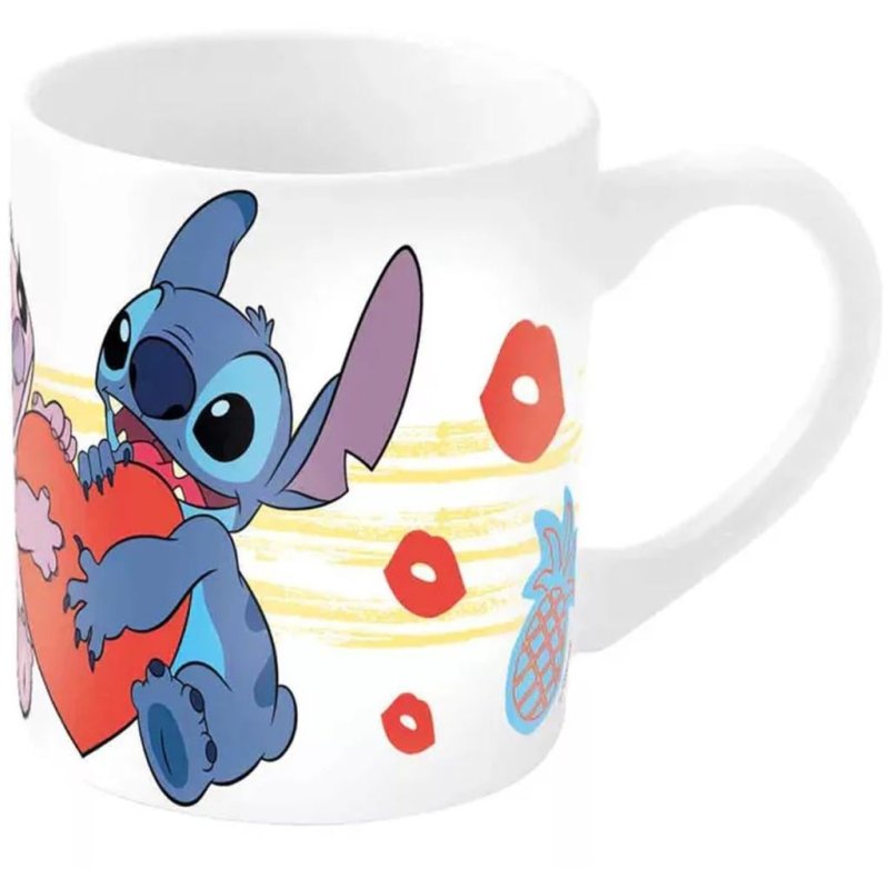 STITCH - Set de Vaisselle - Mug 325ml Bol Assiette 3pc