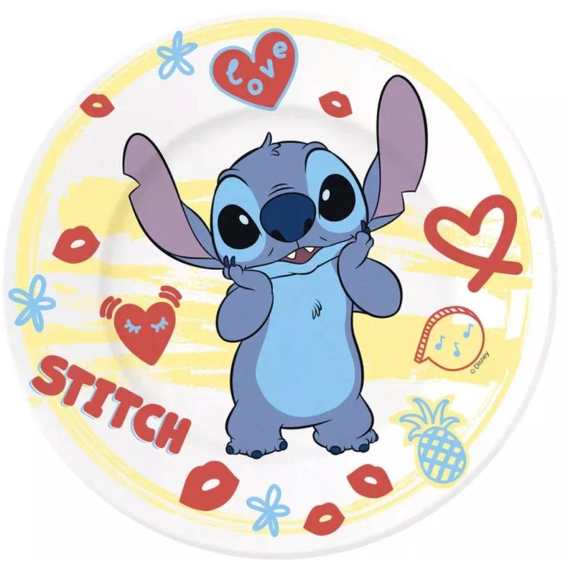 STITCH - Set de Vaisselle - Mug 325ml Bol Assiette 3pc