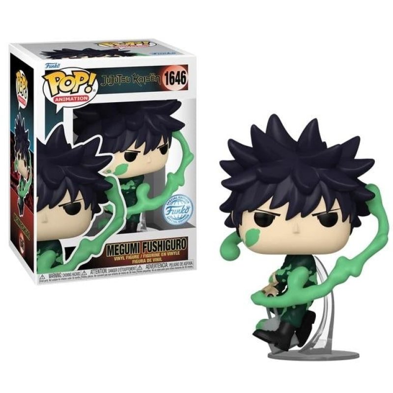 JUJUTSU KAISEN - POP Animation N° 1646 - Megumi Fushiguro avec Chase