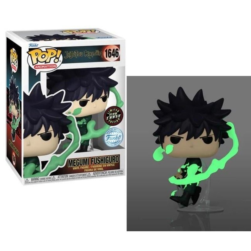 JUJUTSU KAISEN - POP Animation N° 1646 - Megumi Fushiguro avec Chase