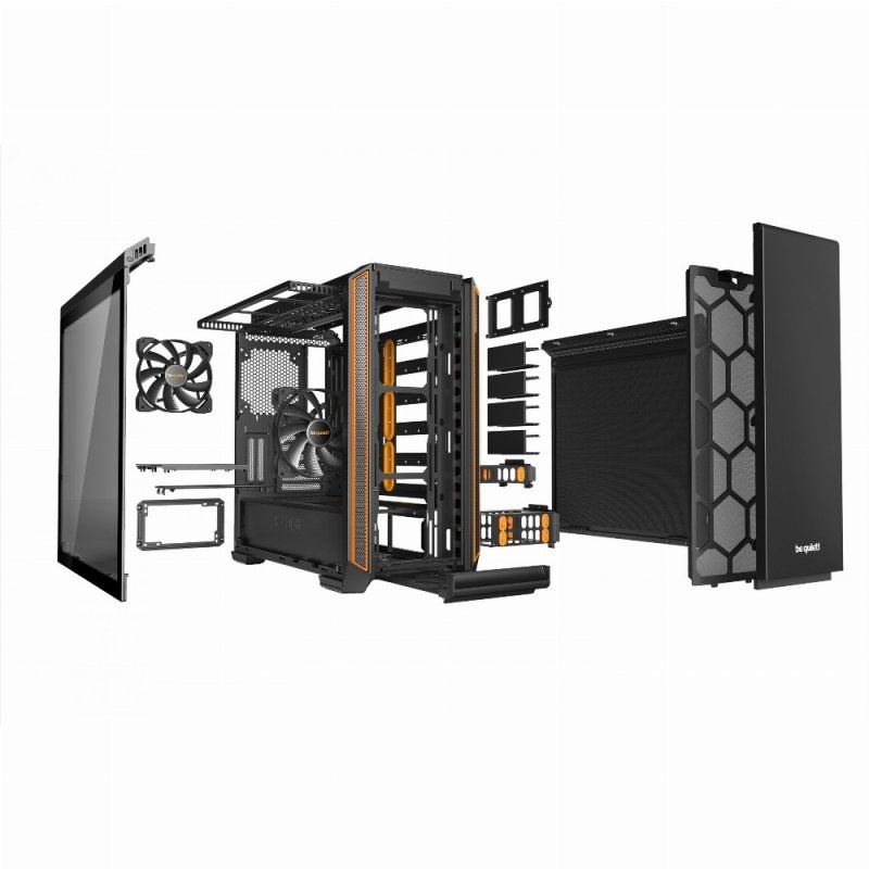 ! Silent Base 601 Window (Orange)