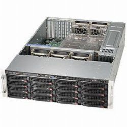 Supermicro SC836BE1C-R1K23B Rack Black 1200 W