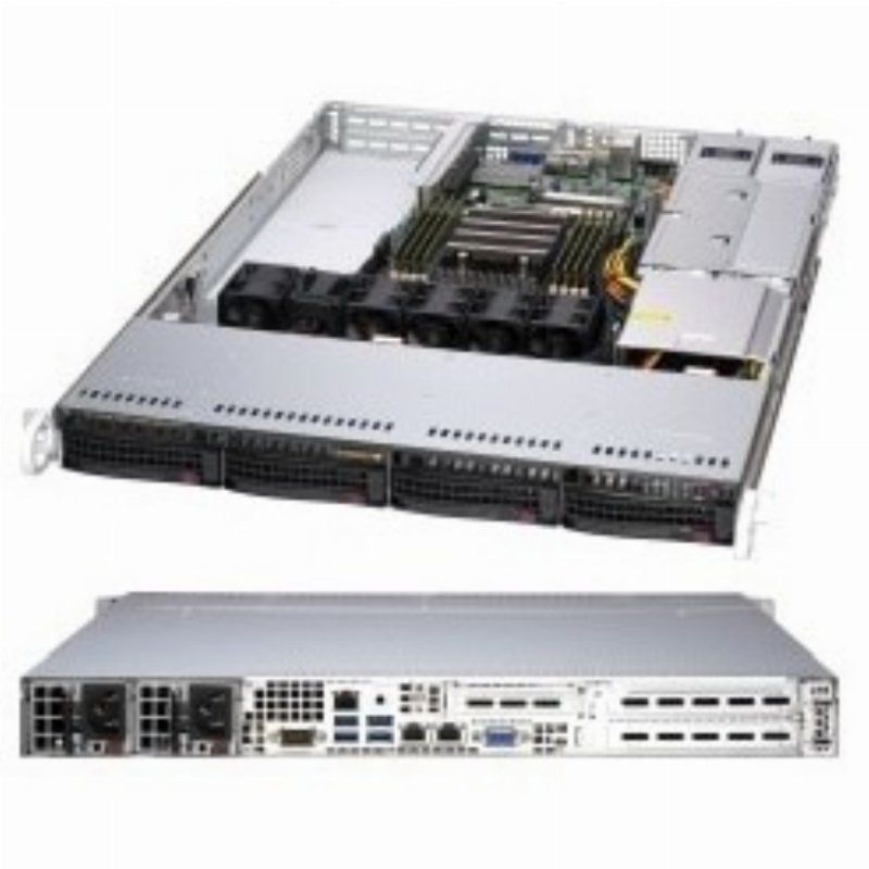 Supermicro A+ Server 1014S-WTRT Socket SP3 Rack (1U) Black