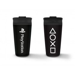 PLAYSTATION - Onyx - Mug de voyage en métal 450ml