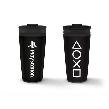 PLAYSTATION - Onyx - Mug de voyage en métal 450ml