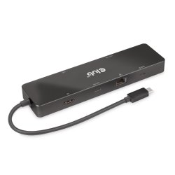 Club3D USB-C 6in1-HUB HDMI/2xUSB-C/2xUSB/LAN 8K30Hz PD100W