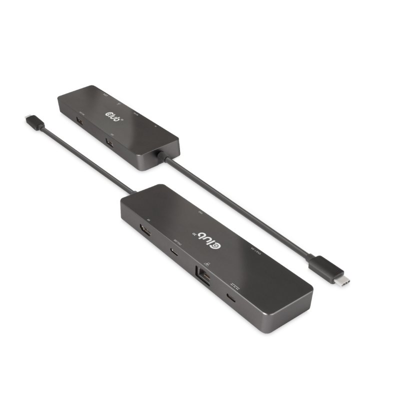 CLUB3D CSV-1584 station d'accueil Avec fil USB 3.2 Gen 2 (3.1 Gen 2) Type-C Noir