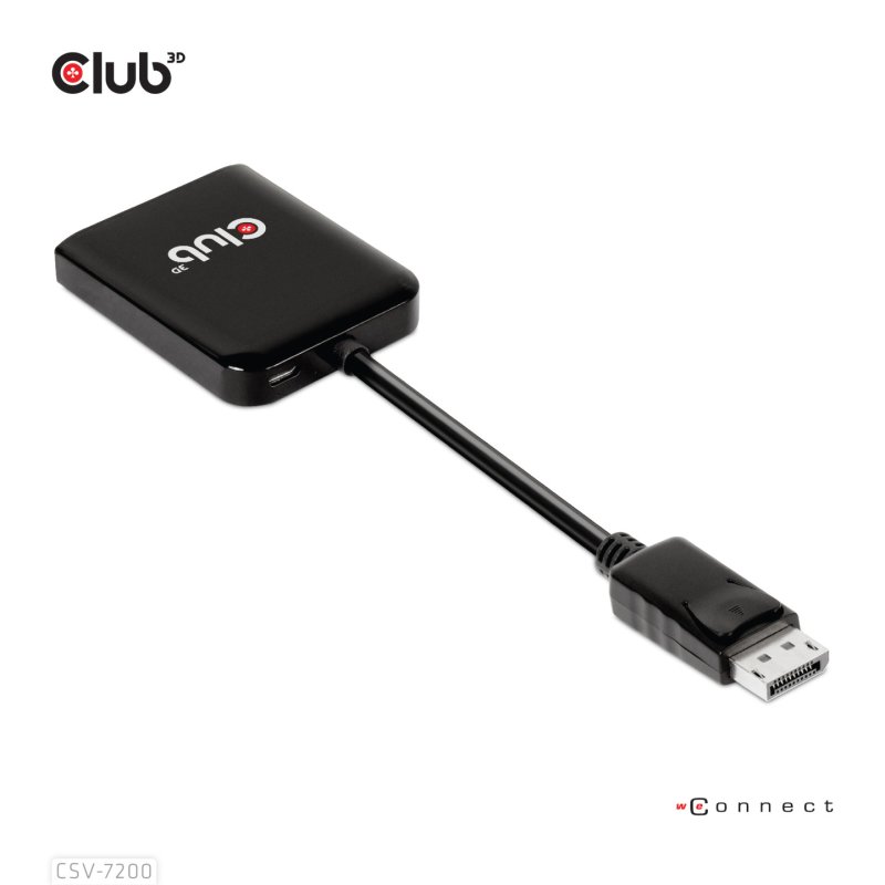 CLUB3D MST hub DisplayPort™ 1.4 to DisplayPort™ HDMI™ 4K60Hz M/F