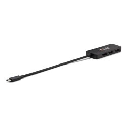 CLUB3D CSV-1553 hub & concentrateur USB Type-C Noir