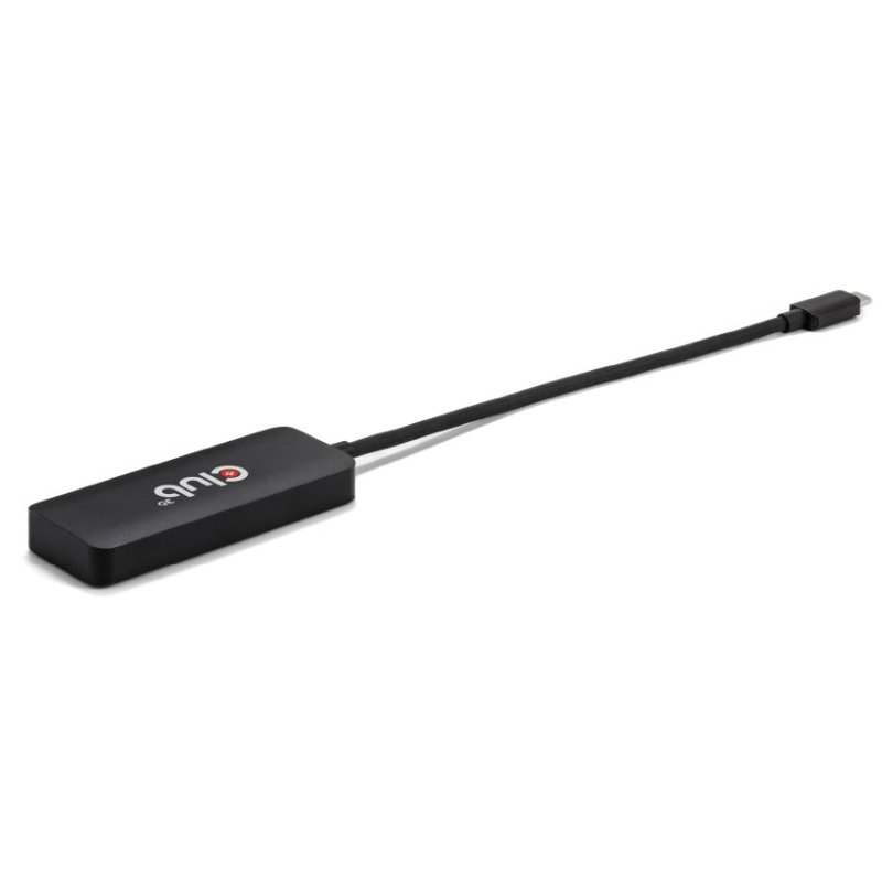 CLUB3D CSV-1553 interface hub USB Type-C Black