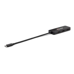 CLUB3D CSV-1554 interface hub USB Type-C Black