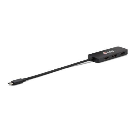 CLUB3D CSV-1554 interface hub USB Type-C Black