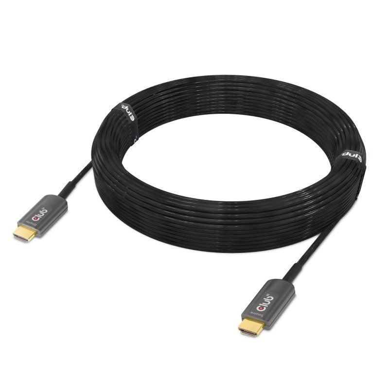 CLUB3D Ultra High Speed HDMI™ Certified AOC Cable 4K120Hz/8K60Hz Unidirectional M/M 15m/49.21ft