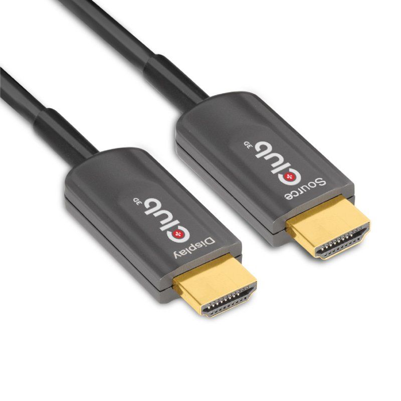 CLUB3D Ultra High Speed HDMI™ Certified AOC Cable 4K120Hz/8K60Hz Unidirectional M/M 15m/49.21ft