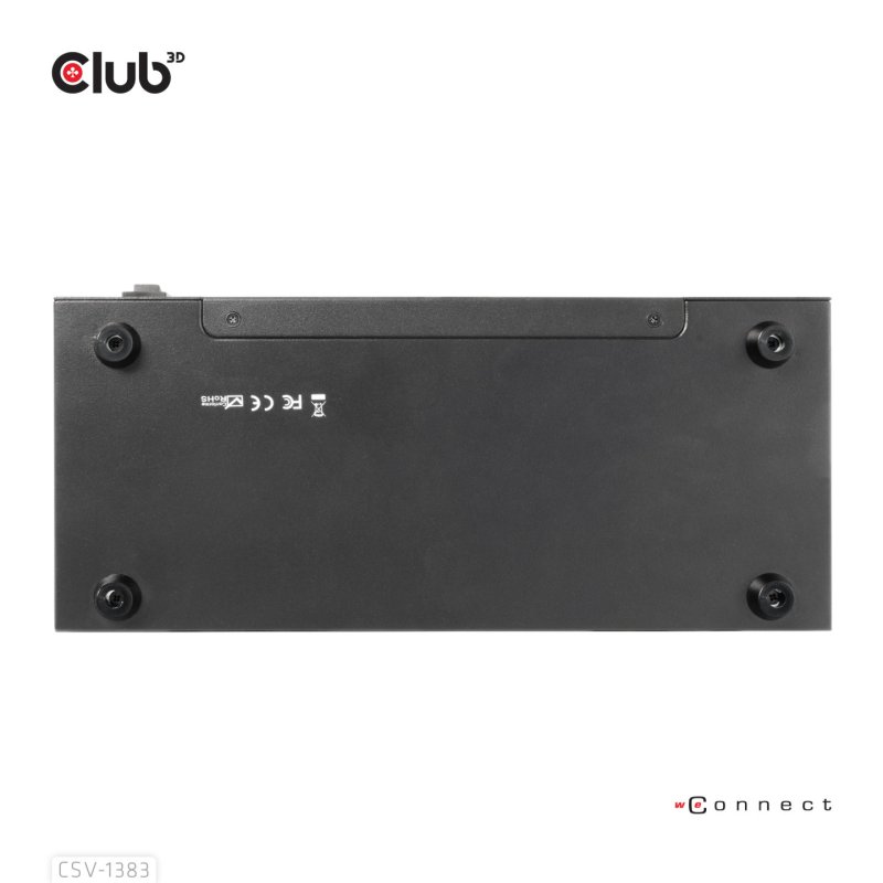CLUB3D CSV-1383 répartiteur vidéo HDMI 8x HDMI