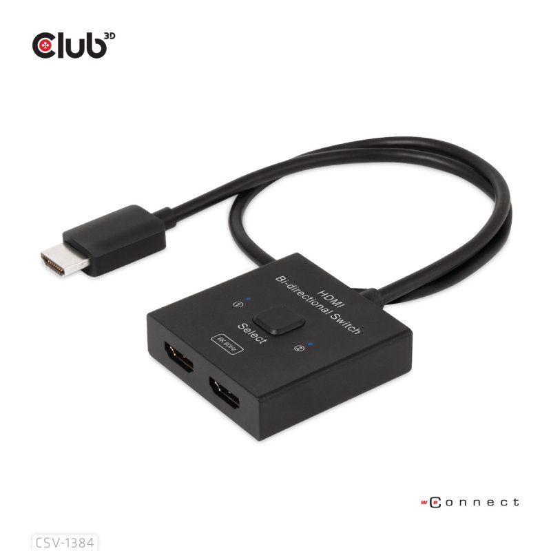 CLUB3D CSV-1384 commutateur écran, clavier et souris
