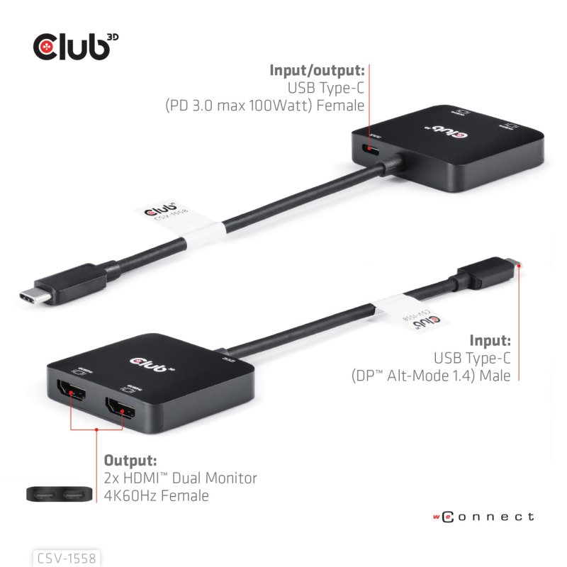 CLUB3D CSV-1558 video splitter