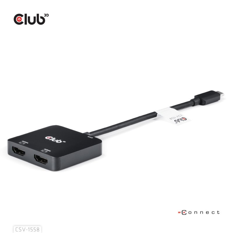 CLUB3D CSV-1558 répartiteur vidéo