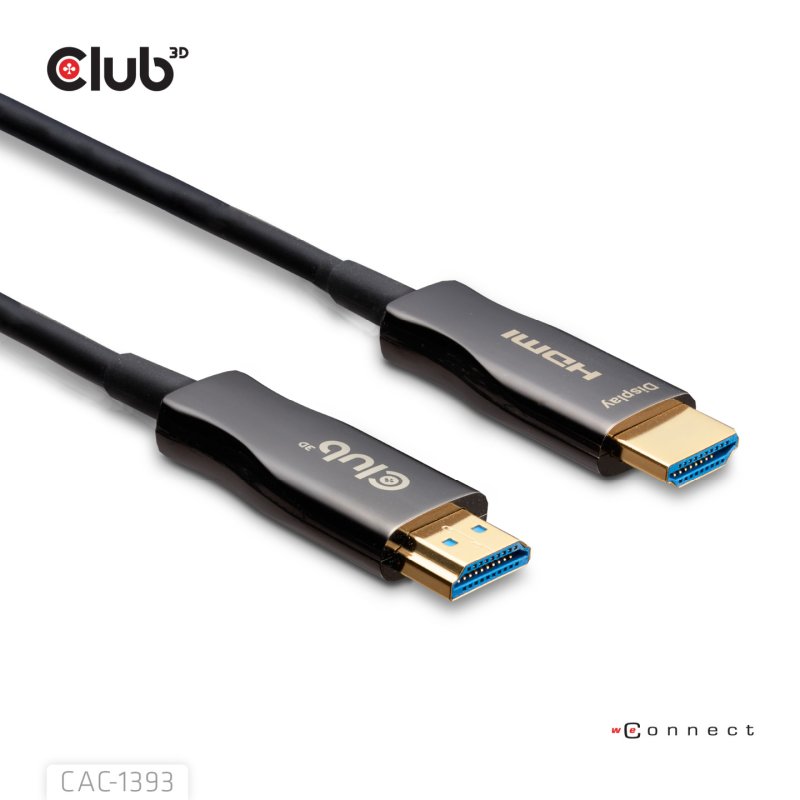 Club3D HDMI-Kabel A - A 2.1 aktiv opt. 8K60Hz UHD 50 Meter retail