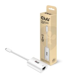 Club3D Adapter USB 3.2 Typ C RJ45 Gigabit LAN St/Bu