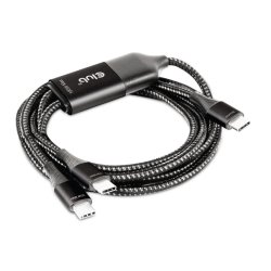 Club3D Ladekabel USB Typ C 2x Typ C 1.83m 100W St/St