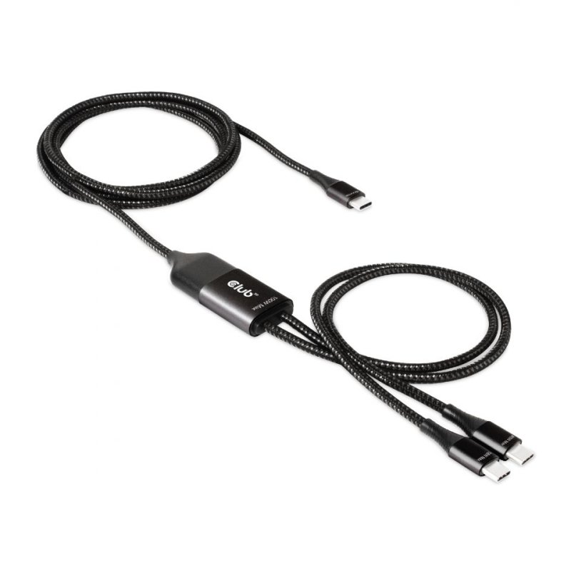 Club3D Ladekabel USB Typ C 2x Typ C 1.83m 100W St/St
