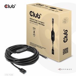 Club3D Kabel USB 3.2 Typ C USB Typ A 5Gbps St/Bu 10m