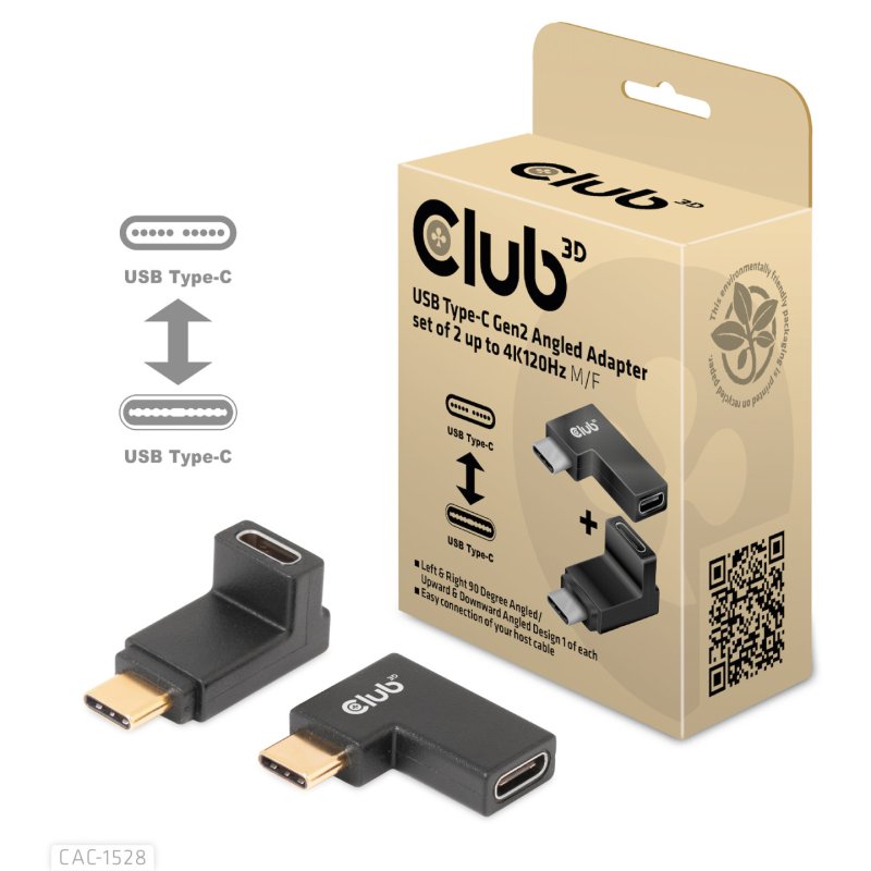 CLUB3D CAC-1528 changeur de genre de câble USB C