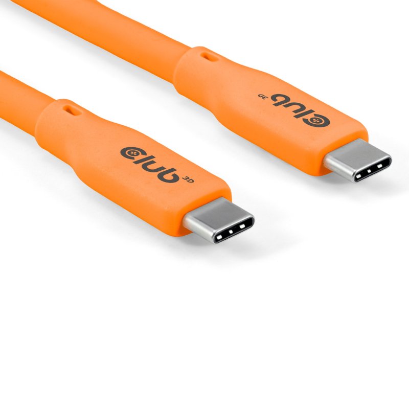 CLUB3D Kabel / Adapter câble USB USB4 Gen 2x2 2 m USB C Orange