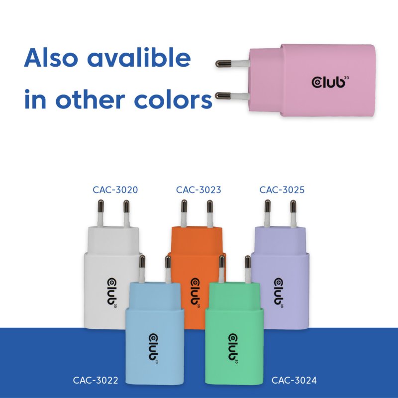 CLUB3D CAC-3021 power supply unit 30 W