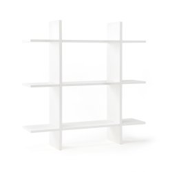 Kids Concept - Wall Shelf STAR - White - 0x15x70 cm